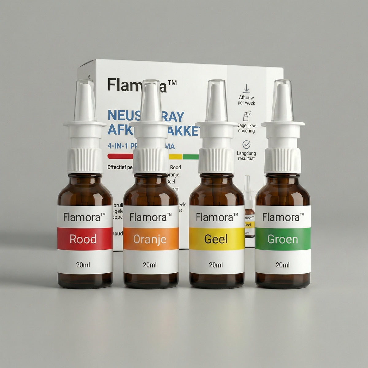 Flamora™ Neusspray Afkick Pakket